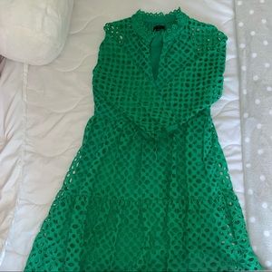 J crew green dress